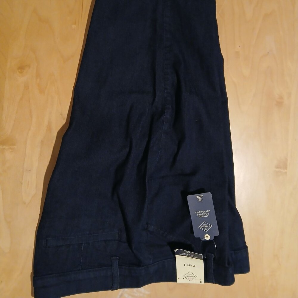 Blue CAPRI Mid Rise Jeans for Women